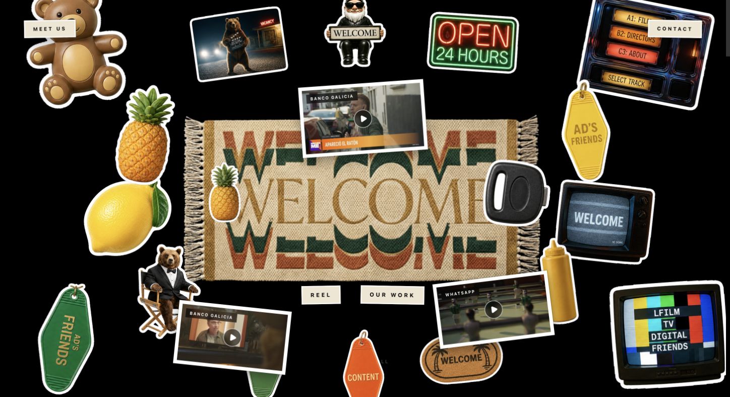 Welcome — Portfolio interactivo — 1
